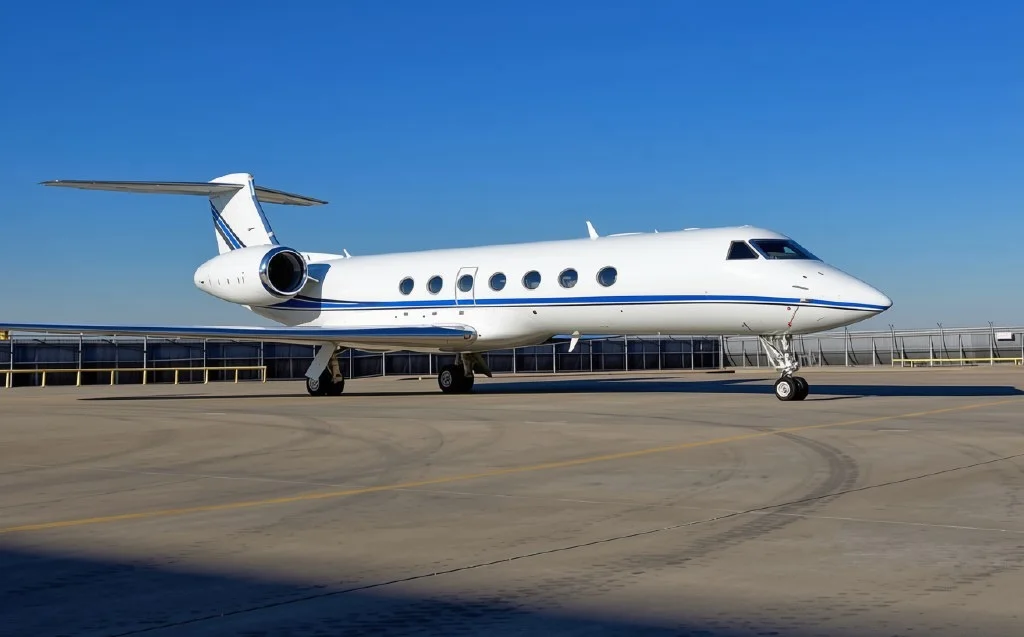 Gulfstream on the Haven ramp