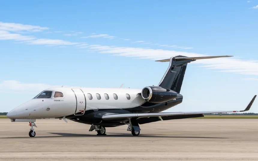 Embraer Phenom & Praetor on the Haven ramp